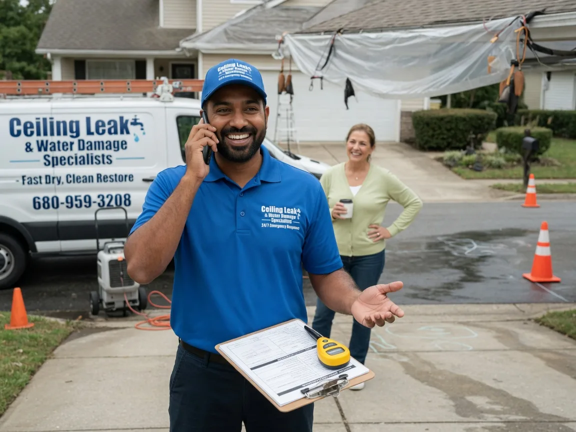 Ceiling Leak Cleanup Benson, AZ FAQs